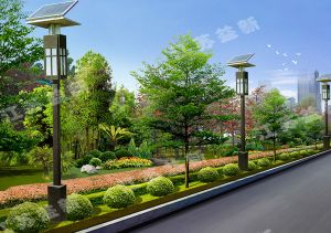 太陽能庭院燈