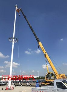 【高桿燈案例】山東濟(jì)寧市某廣場高桿燈工程