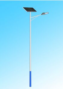 4米太陽(yáng)能路燈_效果